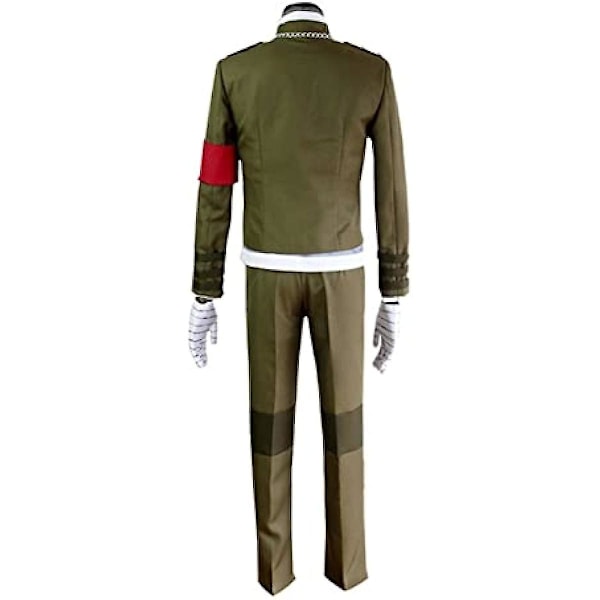 Danganronpa Shinguji Korekiyo Cosplay kostym Skoluniform Studentdräkt Hela set Anime Cosplay kostym XL