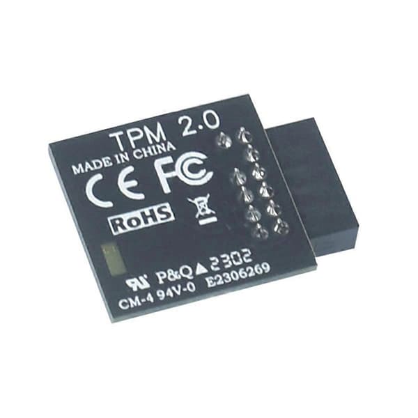 TPM 2.0 Salausmoduuli TPM MS-44462-SPI 12 Pin SPI