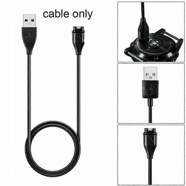 Til Garmin Swim 2/Instinct Tide/Instinct Tactical USB Oplader