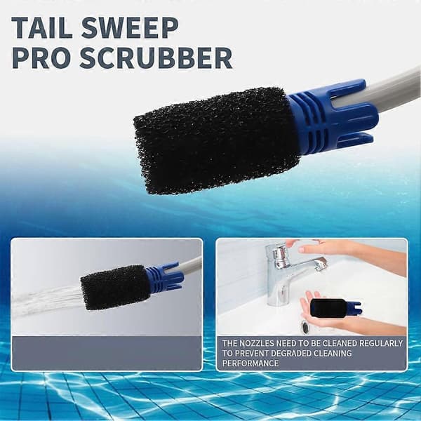 Tail Sweep Pro med Skrubber, Reservedele til Poolrenser