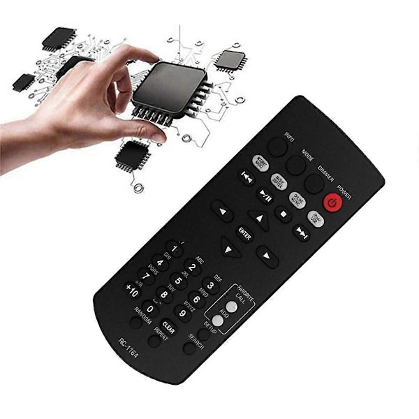 Ersättningsfjärrkontroll RC-1164 för RC-1164 AV-receiver AV Surround Receiver Fjärrkontroll