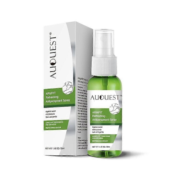 Maximal Styrka Antiperspirant Flytande Spray, Stark Deodorant för Överdriven Svettning & Hyperhidrosbehandling - Uppfriskande Doft - 30ml