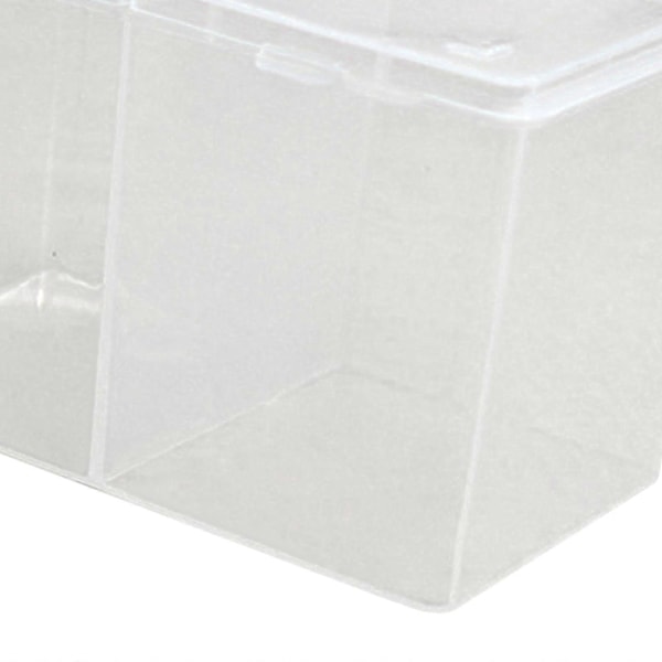Makeup Pad Vat med 2 Rum Bærbar Bomuldskugle Opbevaring Kosmetiske Pads Beholder Multifunktionel til Toiletbord