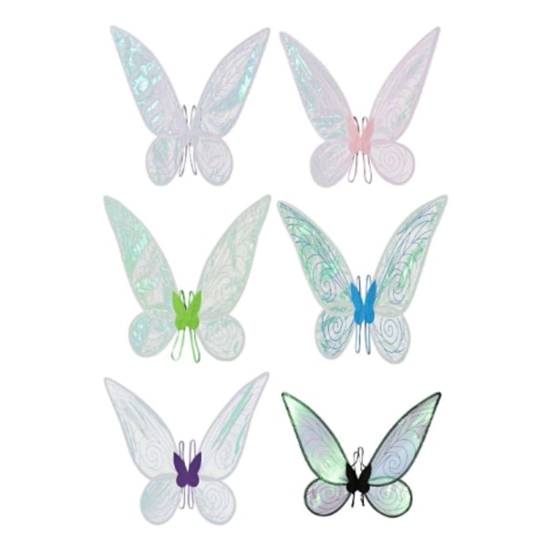Fairy Wings Kostyme - Alv - Fairy Wings - Halloween green