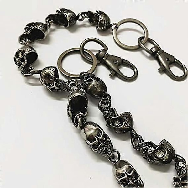 Herre Pung Kæde Punk Heavy Skull Stærke Nøgler Jeans Bukser Kæde, Som Vist, One Size, Som Vist, One Size