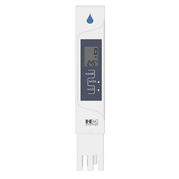 2-i-1 Vandkvalitetstester AP-2 EC og Temperatur med Automatisk Kalibrering og Datahold