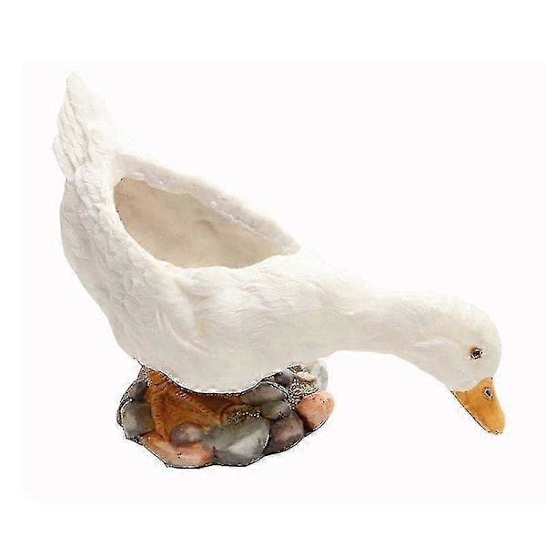 1 stk. havearbejde potteplanter, speciel blomsterpotte i resin