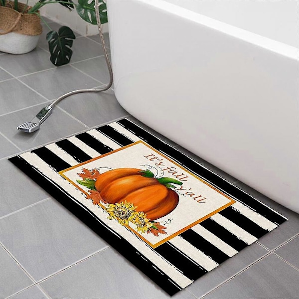 Mike 50x80 cm Syksyn Vaahteranlehti Tervetuloa Ovimatto, Kiitospäivän Syksyn Oven Matto Ulkokäyttöön, Syksyn Koristeet Liukumattomat Matot Sisätilojen Sisustus Eteen