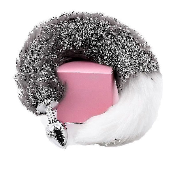 Metall Massager Rävsvans Rollspel Cosplay Tw