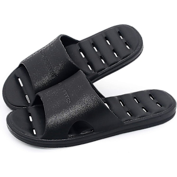 Dusjsandal, hurtigtørkende sklisikre sandaler, baderoms-, hus- og bassengsandaler, innesandal for treningsstudio, myk såle