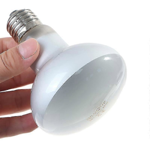 Uva+uvb Reptil Lampe Pære Skildpadde Solbadning Uv Pærer Varmelampe Padder Firben Temperaturregulator 50W