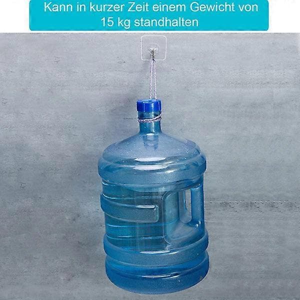 14 stk. transparente kroker Selvklebende kroker Multi-
