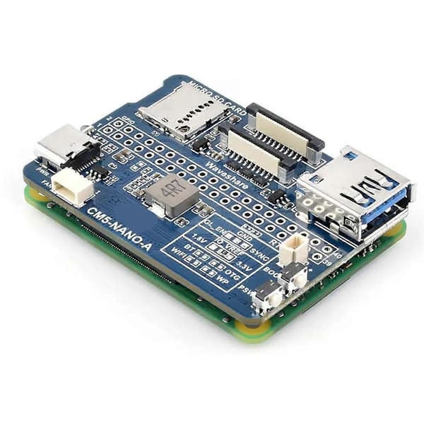 För CM5 Mini Base IO Board NANO A Utveckling för Compute Module 5 för CM5-NANO-A