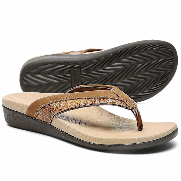 Nya modeller MEGNYA Mjuka, dämpade flip-flops för damer med ergonomiskt stöd för fotvalvet - Ultra-bekväma för användning hela dagen, Stil 20ZG04