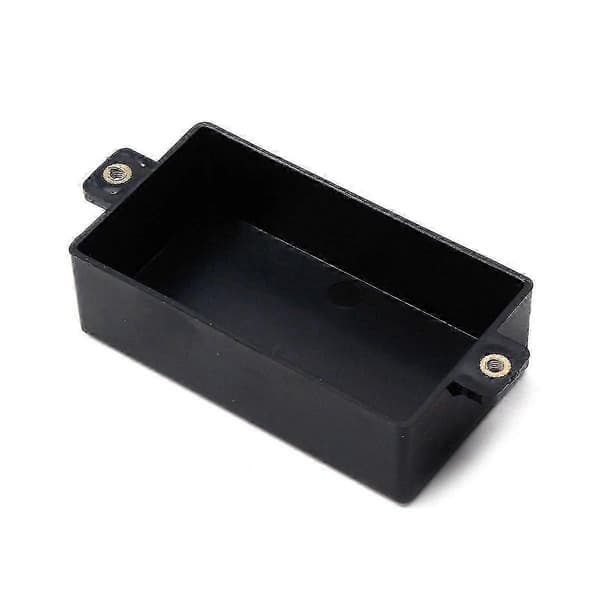 Plast Förseglat Humbucker Skydd Passar Sq St Gitarrdelar (svart)