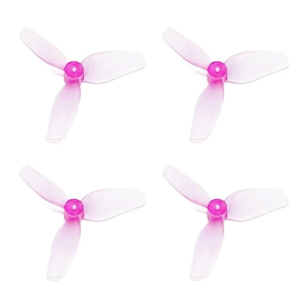 2 Par 31mm 3-Bladig PC Propeller Lättviktspropeller Rosa
