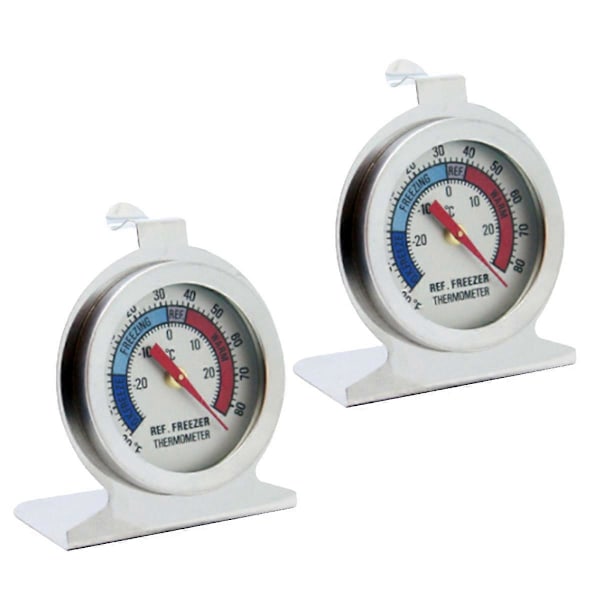 2 st Kylskåpstermometer 20℃-20℃/-20℉-80℉