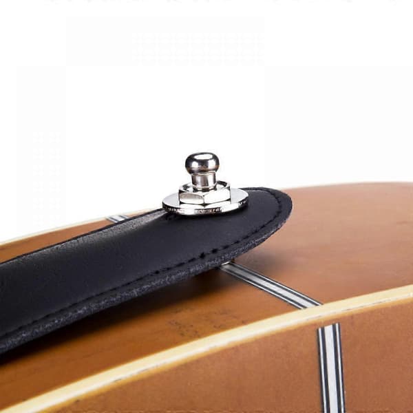 Guitar Strap Låse Sæt 6 Pak Strap Lås Sæt Knapper Sikkerhed Hurtig Udskiftning Strap Dele
