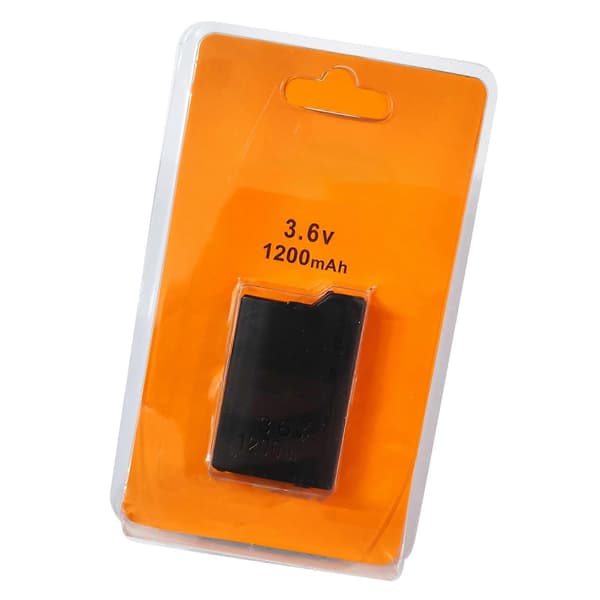 for PSP Universal Erstatningsbatteri 1200mAh Litiumionbatteri Tilbehør for PSP Spillkonsoller 3.6V