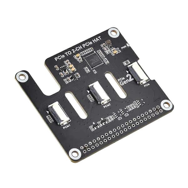 Til Raspberry Pi 5 PCIe til FFC Udvidelseskort Dual-Channel PCIe FFC
