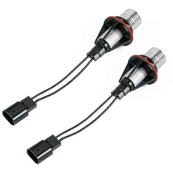 8000K Punaiset LED Angel Eye -merkkivalot Halo-lamput - E39 E53 E60 E63 E64 E66 E87 5 6 7 X3 X5