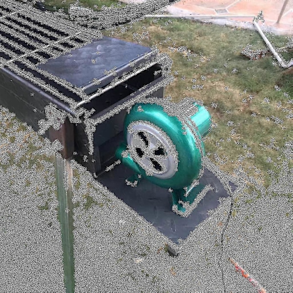 220V Variabel Hastighet Elektrisk Fläkt - Grillfläkt Kolässja Blåsare TA
