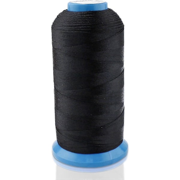 Kestävä Nylon Overlock -ompelukoneen lanka (Musta)