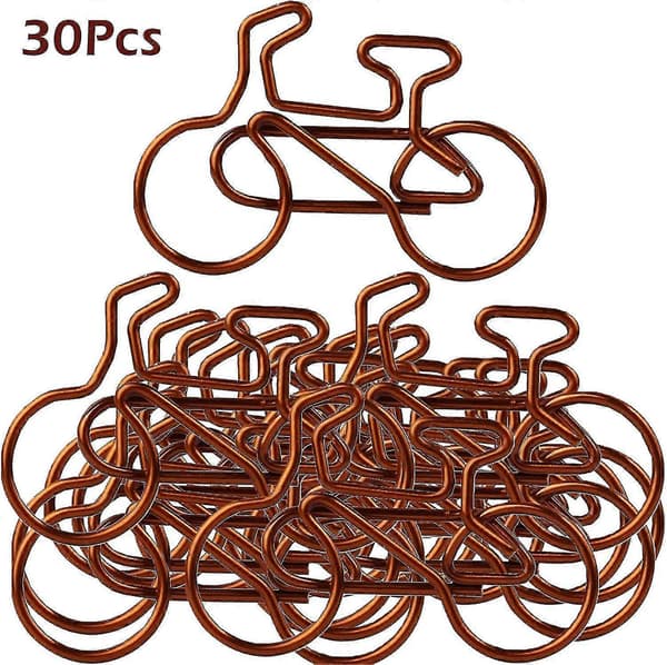 30 st Cykelformade Gem Cykelformade Metallgem_s