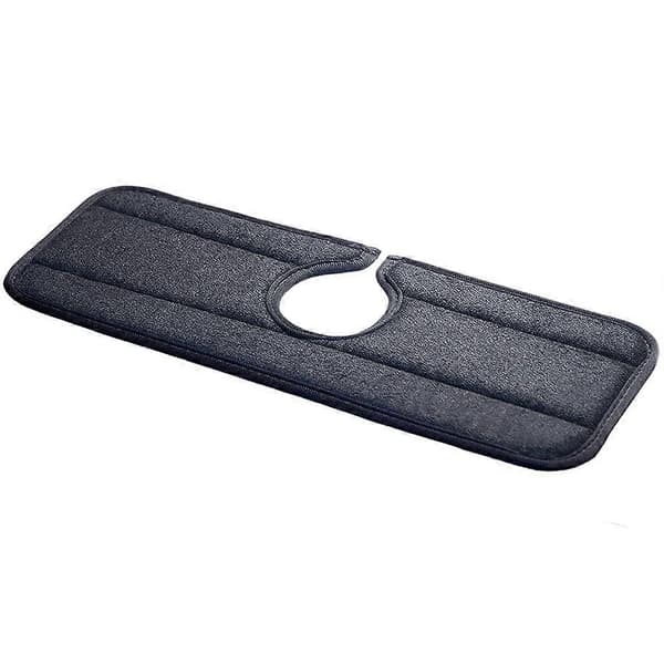 Fuktabsorberende Matte for Kran Fuktabsorberende Flekker Oppvaskmatte for Bobil Svart