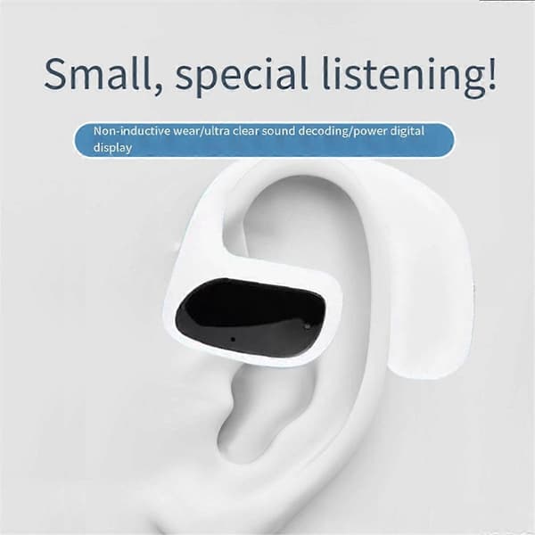 Luftledningsøretelefon Hengende Øre Bluetooth Headset Bluetooth 5.3 Trådløst Headset Trådløs Lading
