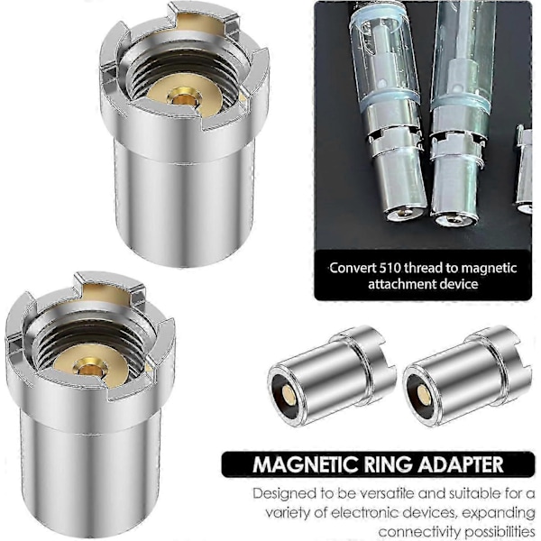 3 kpl 510-kierre magneettirengasadapteri monipakkaus -X