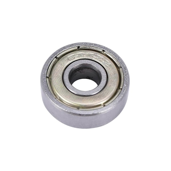 2x 626z Dobbelt Forseglede Kuglelejer 6x19x6mm Kulstofstål Sølv