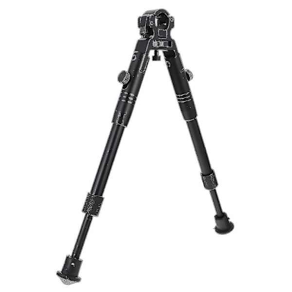 Riffel Bipod Sammenklappelig Bipod Godt Lys Holdbar Sikkert Metal Bipod Bipod Beslag Til Udendørs Skydning xi