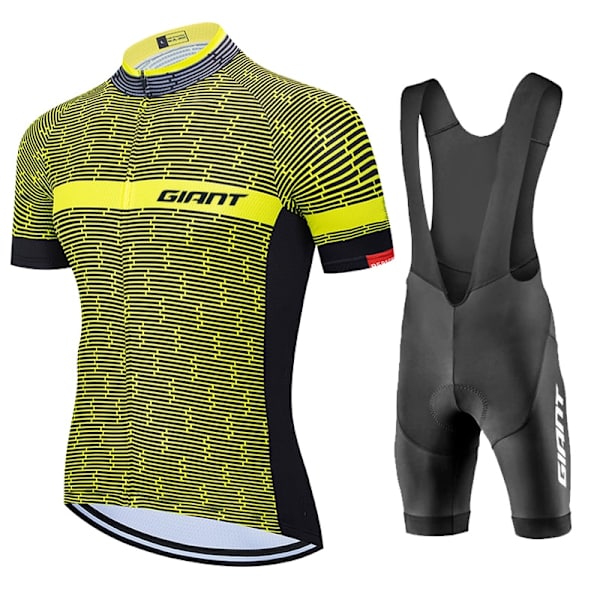 Set 2023 GIANT Miesten kesän lyhythihainen MTB-pyöräilypuku Ropa Ciclismo Pyöräily Maillot Pyöräilypuku Photo Color-8 S