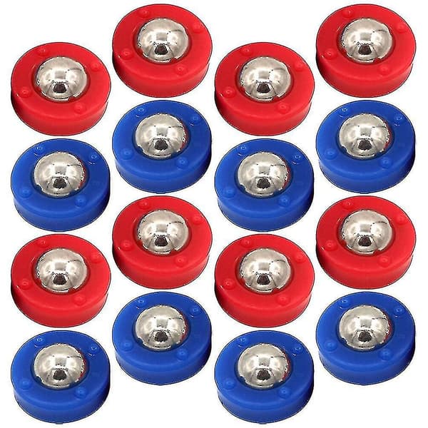 24 stk Mini Shuffleboard Bordplateruller Kuler Shuffleboard Curling Utstyrsutskifting