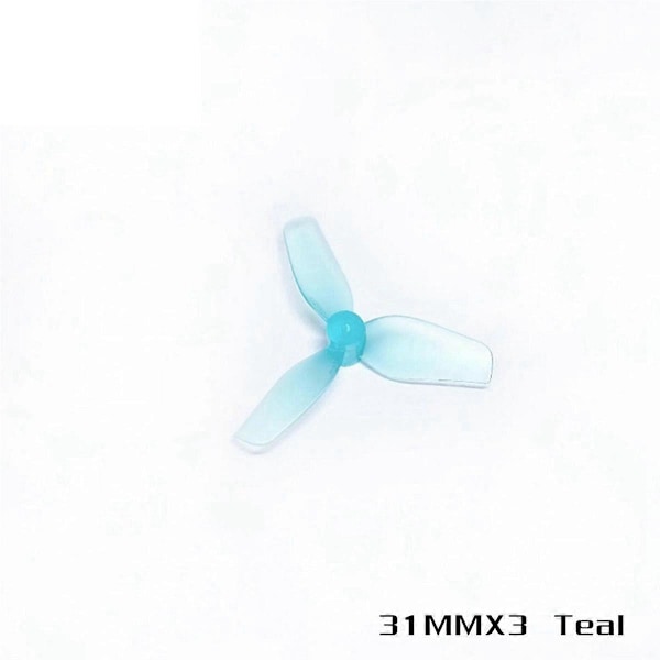 2 Par 31mm 3-Bladig PC Propeller Lättviktspropeller Rosa