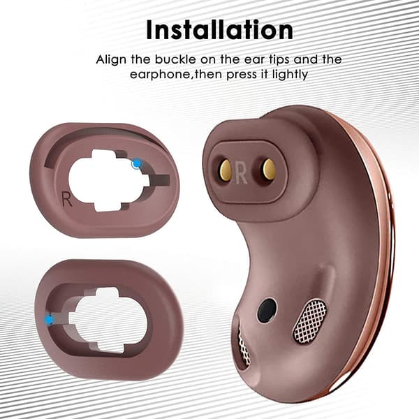 Til Samsung Galaxy Buds Live Bluetooth Headset Vaskbare Ørepropper Øretelefon Ærme
