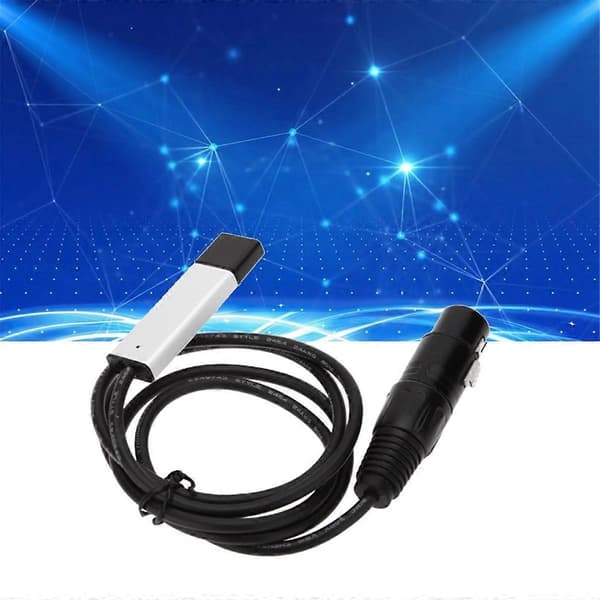 USB-DMX512 Computer Lyspult Multifunktionel Freestyle Lyspult Bryllupsscene Dæmpning C