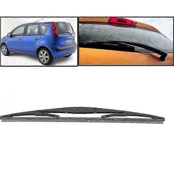 Front- og bagrudevisker sæt til Nissan Note Mk1 E11, 24/14/12 tommer, 2013/2012/2011/2010/2009/2008/2004 Boris