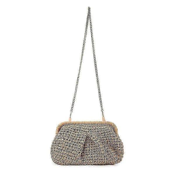Stråpung til kvinder - Cloud Dumpling Pouch Crossbody Skuldertaske til sommerstrand