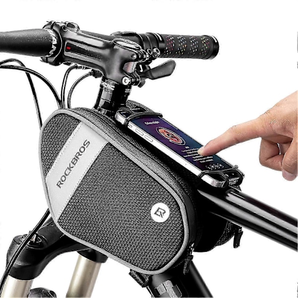 Cykel Beam Taske Cykeludstyr Mobiltelefonholder Opbevaring Sadel Taske