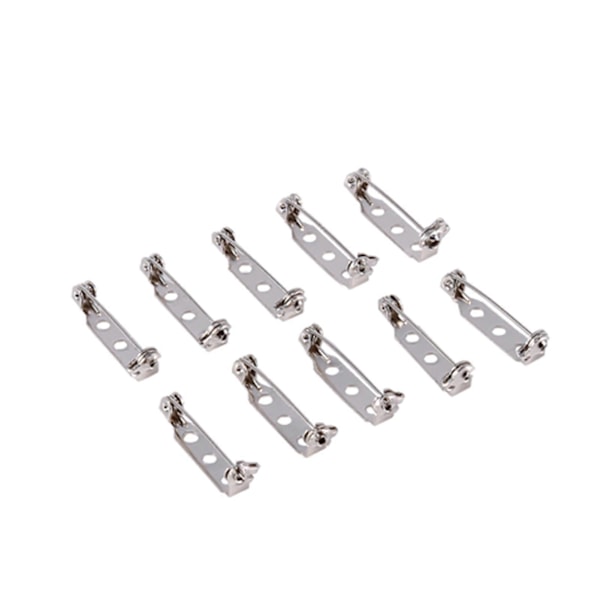 50 stk. 25 mm Bar Pins Broche Sikkerhedslås Rullelås til DIY Håndværk