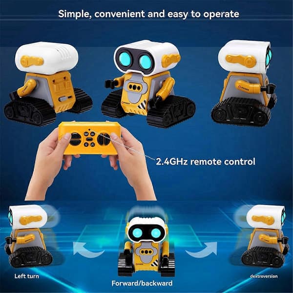 Ai Robot Leke Geststyring Oppladbar RC Robot Leke A