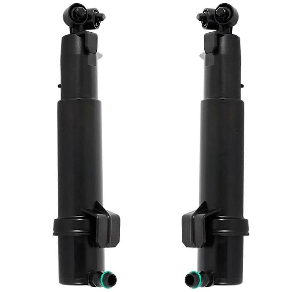 2x Spyledyser for frontlykter for W211 E350 E500 E63 Front LH&RH