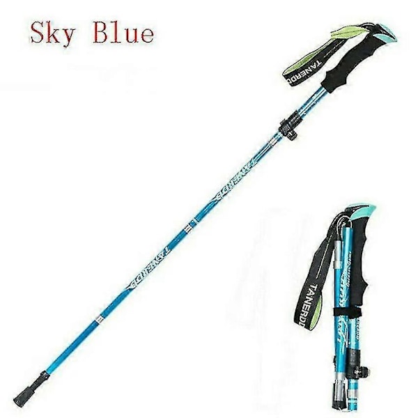 5-delt Foldbar Vandrestave Vandrestok Vandring Naturehike Antishock