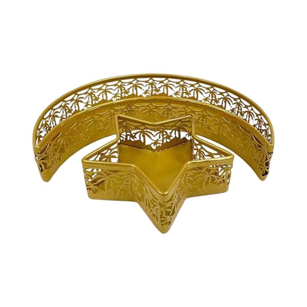 2x Ramadan Dessert Display Tray Matbrett for matvisning Eid Mubarak Serveringsbrett for desserter