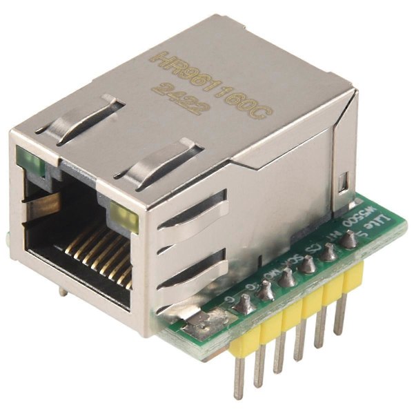 W5500 Ethernet-verkkomoduli SPI-liitäntä Ethernet/TCP/IP-protokolla Yhteensopiva WIZ820Io:n kanssa