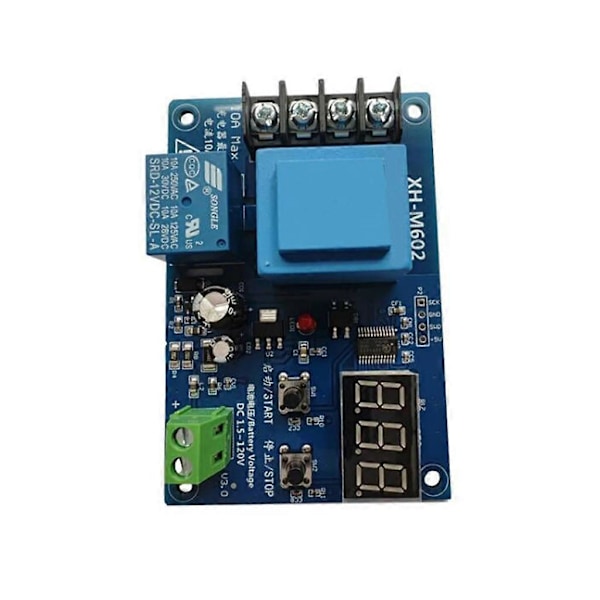 XH-M602 Batteriladdarmodul Digital Display AC220V Litiumbatteri Laddningskontrollkort för 3.7-120V