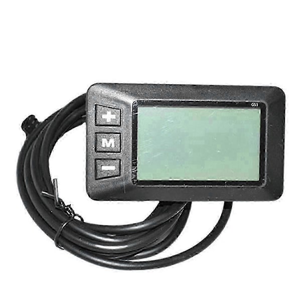 G51 Modell LCD-display för 24 36 48 60 72V E-cykel och skoter