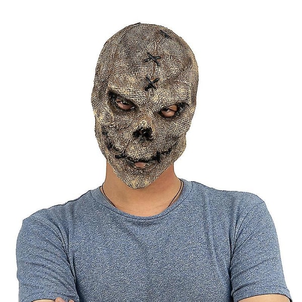 Scary Skull Päähineet Uutuus Latex Masque Halloween -asujen rekvisiitta